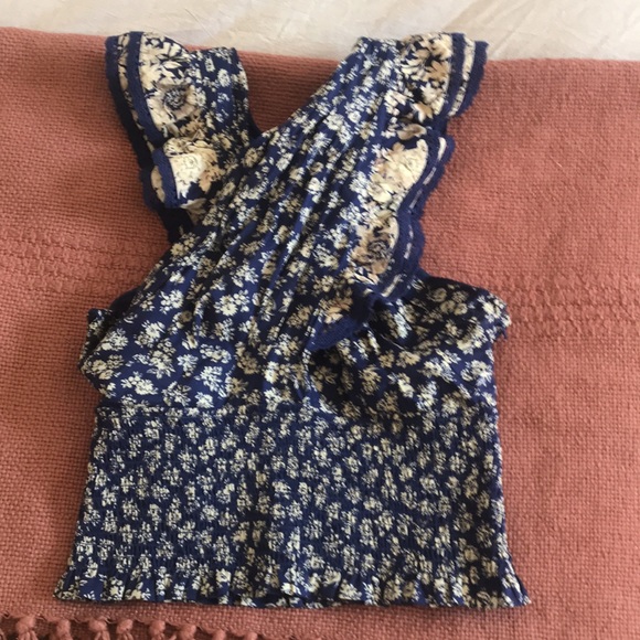 NWT Sezane Arabelle top cara print 34 2 - Picture 5 of 9